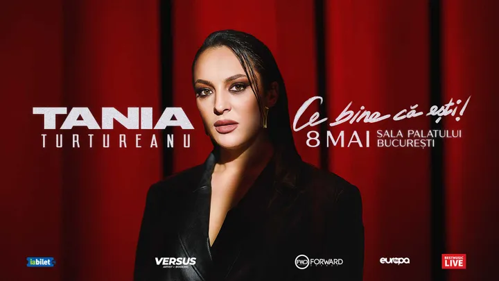 8 mai: Tania Turtureanu la Sala Palatului