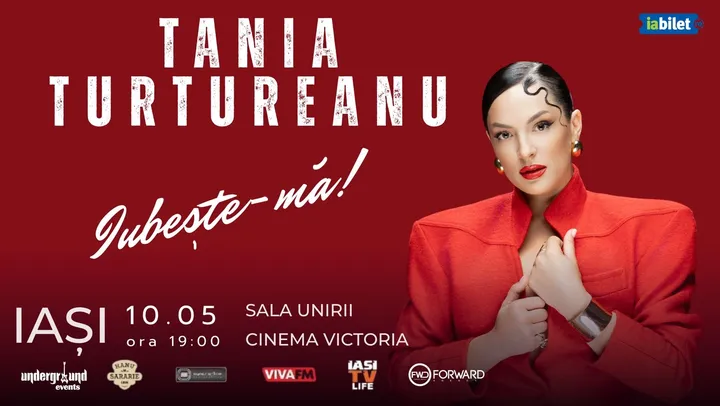 10 mai: Iași: Concert Tania Turtureanu
