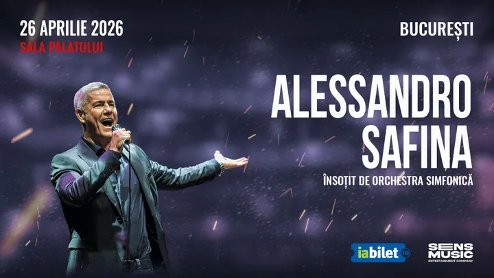 26 aprilie: Concert Alessandro Safina