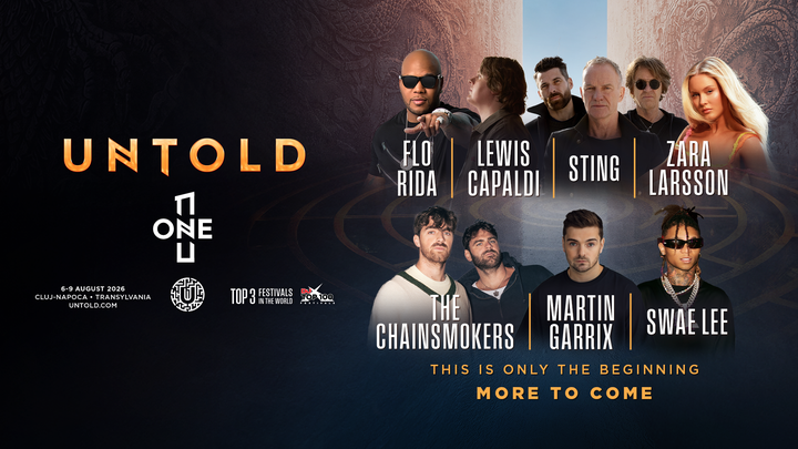 6-9 august: UNTOLD Festival 2026