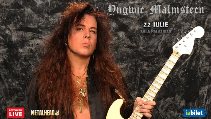 22 iulie: Yngwie Malmsteen la Sala Palatului