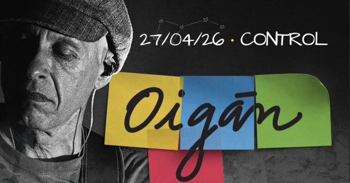 27 aprilie: Oigăn • Lansare de album: „Grădinile suspendate ale indiferenței”•