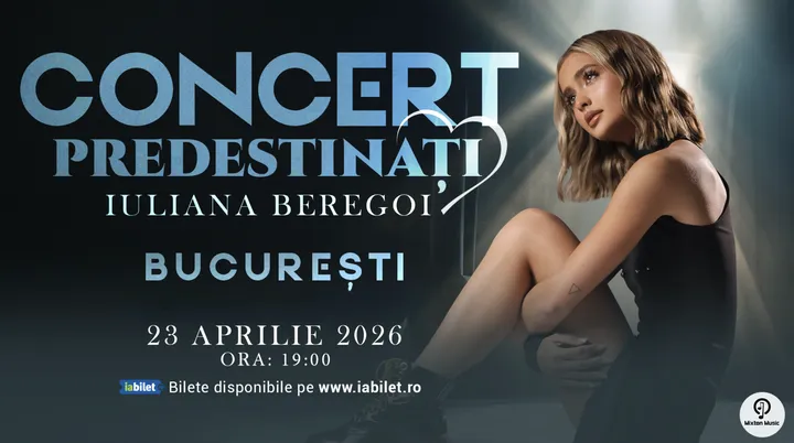 23 aprilie: Concert Iuliana Beregoi - Predestinați