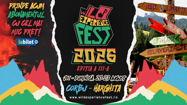 20-23 august: Harghita: Wild Experience Fest 2026