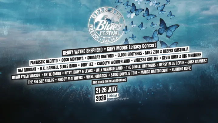 21-26 iulie: Open Air Blues Festival Brezoi 2026