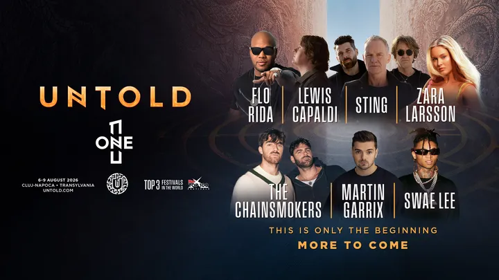 6-9 august: UNTOLD Festival 2026