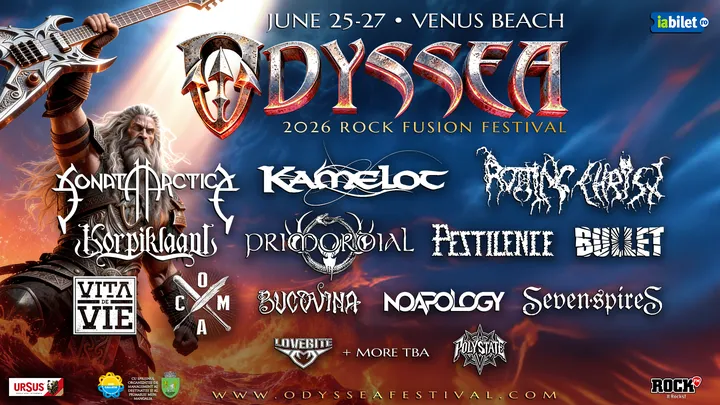 25-27 iunie: Odyssea Rock Fusion Festival 2026