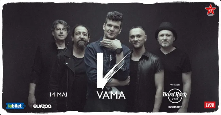 14 mai: Concert Vama la Hard Rock Cafe