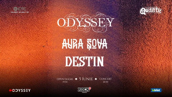 5 iunie: Odyssey, Aura Şova & Destin @ Quantic
