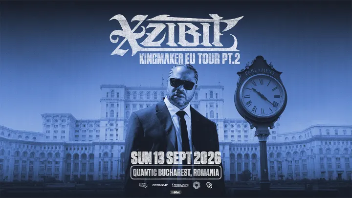 13 septembrie: Xzibit - Kingmaker Tour 2026 - București