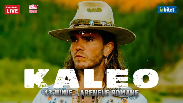 13 iunie: KALEO la Arenele Romane