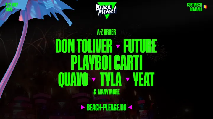 8-12 iulie: BEACH, PLEASE! Festival 2026