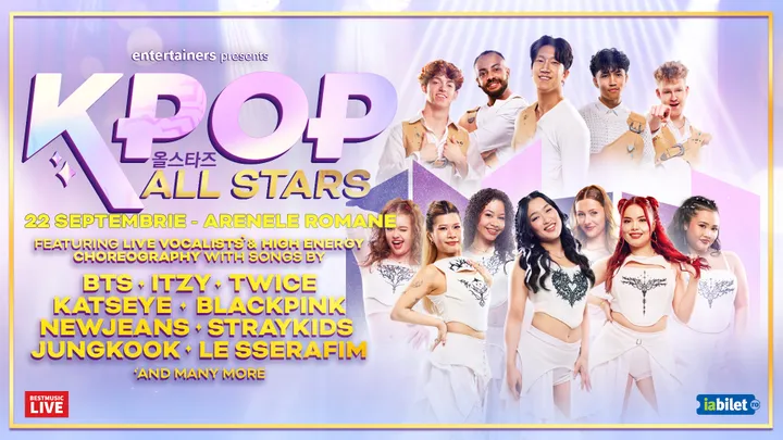 22 septembrie: K-POP All Stars la Bucuresti