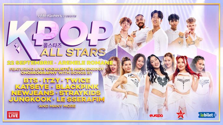 22 septembrie: K-POP All Stars la Bucuresti