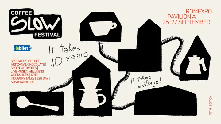 25-27 septembrie: Slow Coffee Festival – Ediția aniversară #10
