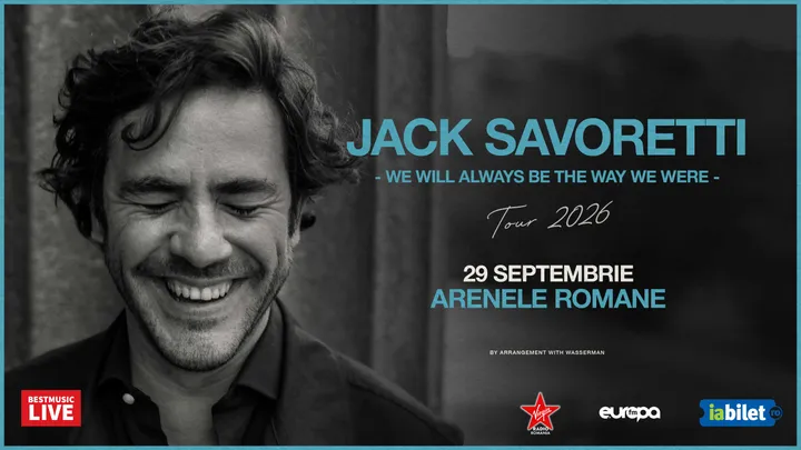29 septembrie: Jack Savoretti la Arenele Romane