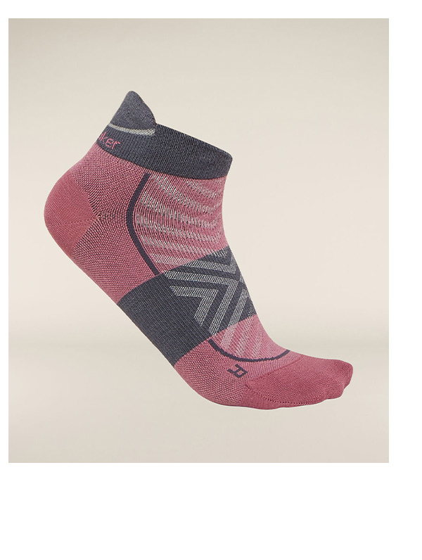 Women's Merino Run+ Ultralight Micro Socks.