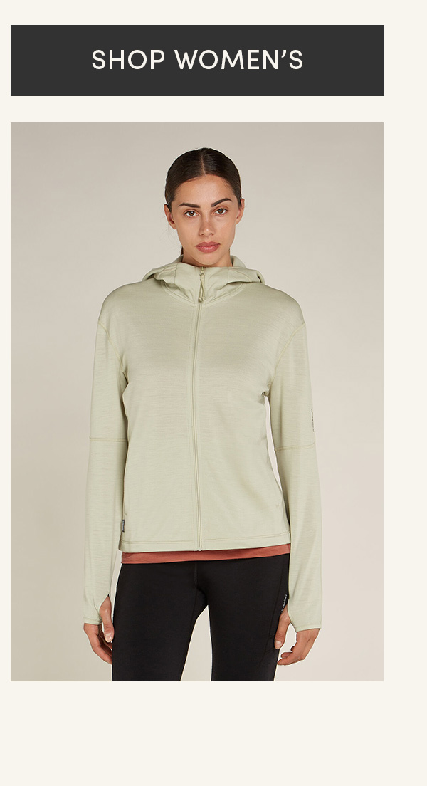 Shop Women's Merino 360 Realfleece™ Elemental Long Sleeve Zip Hoodie.