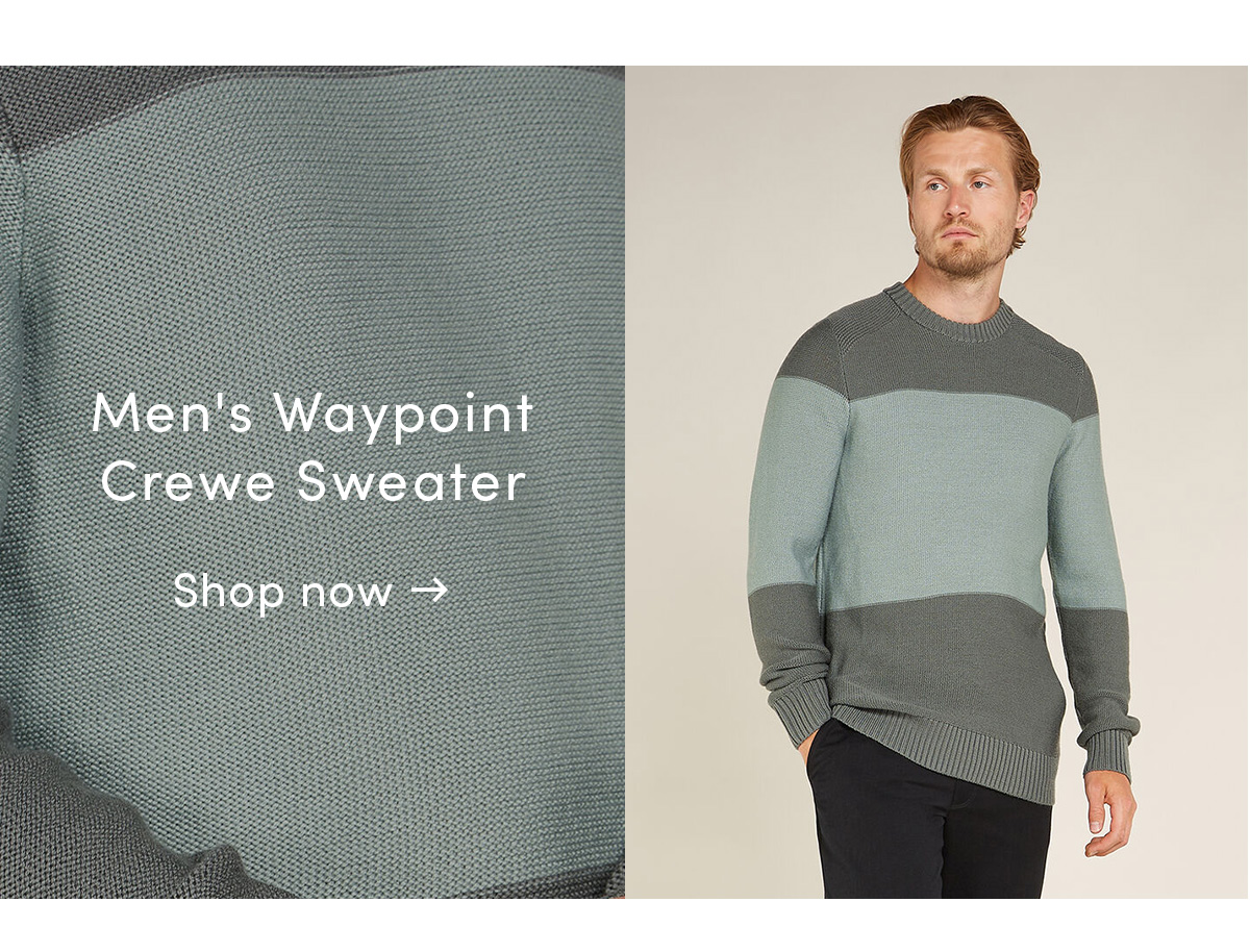 Men's Waypoint Crewe Sweater. Shop now.