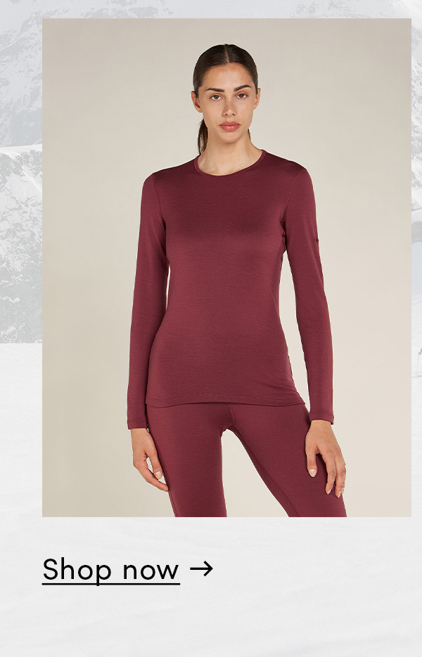 Women's Merino 260 Tech Long Sleeve Crewe Thermal Top. Shop now.