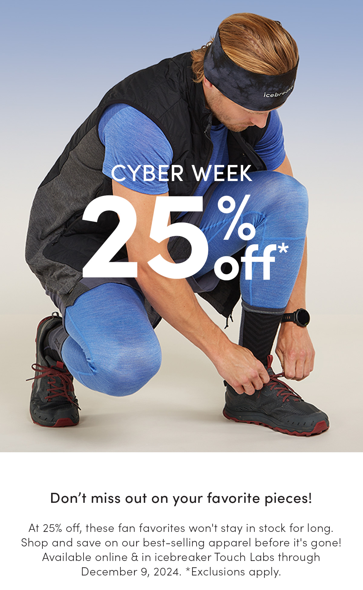 Cyber week 25% off sale, don't miss out on your favorite pieces!