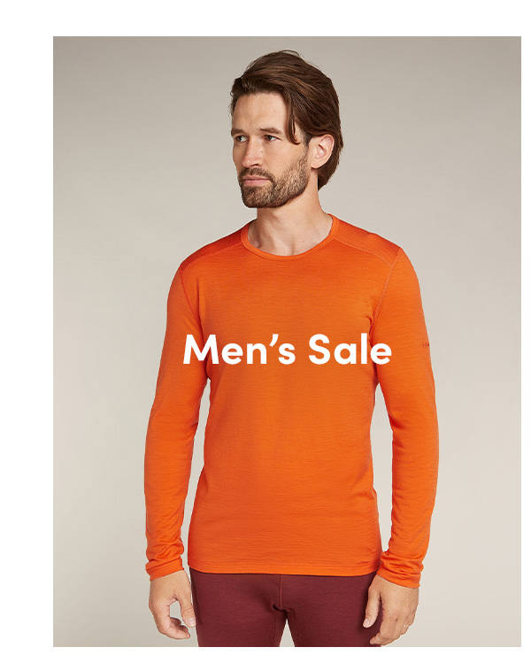 Men's sale.