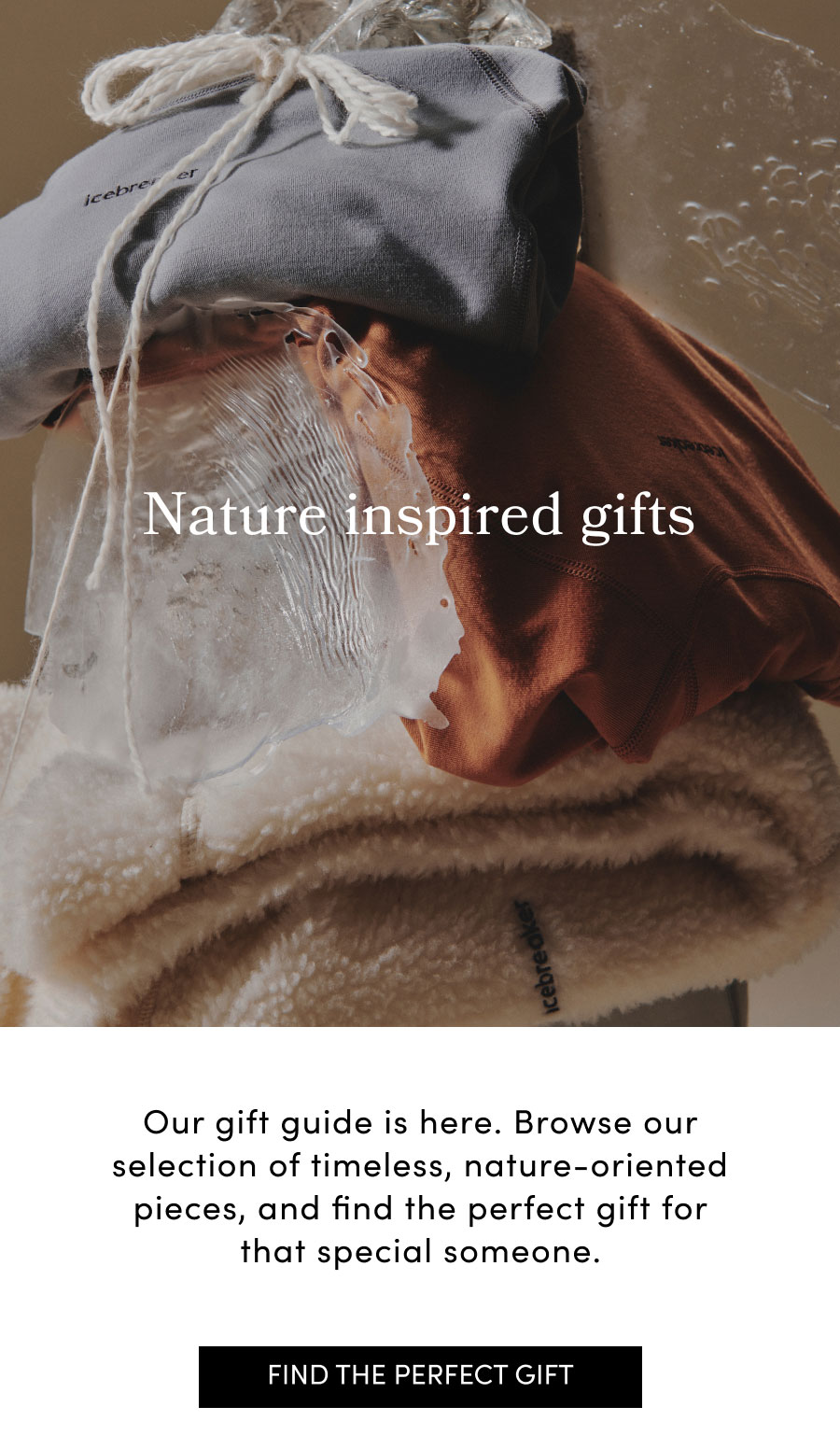 Shop nature inspired gifts for him and her