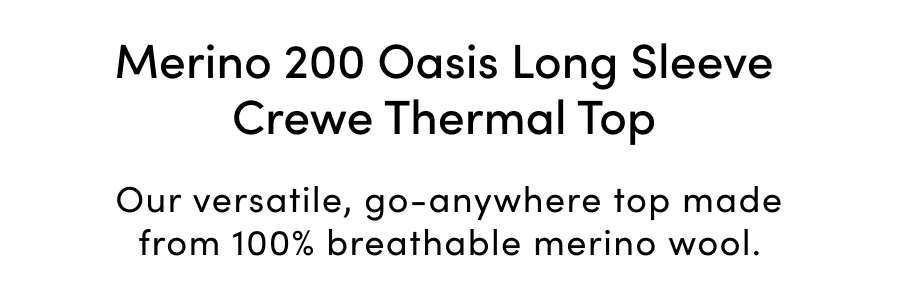 Save up to 25% on 200 Oasis long sleeve crewe thermal tops