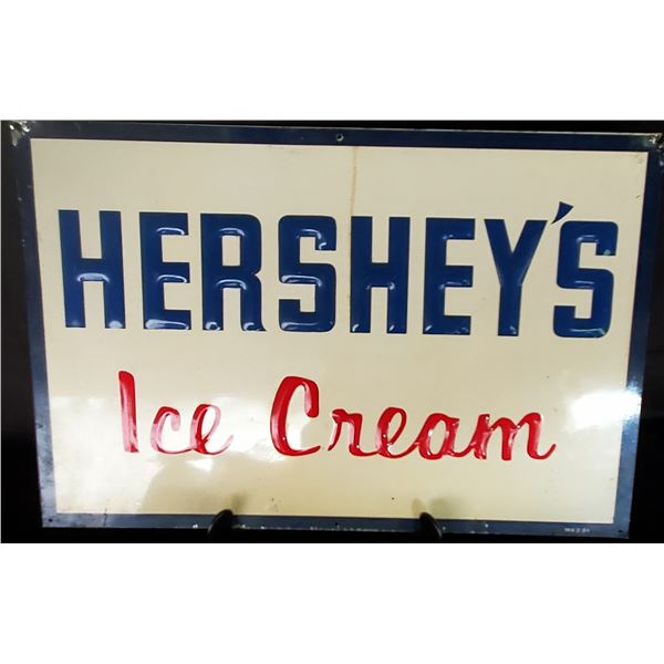 Vintage Hersey's Metal Signage