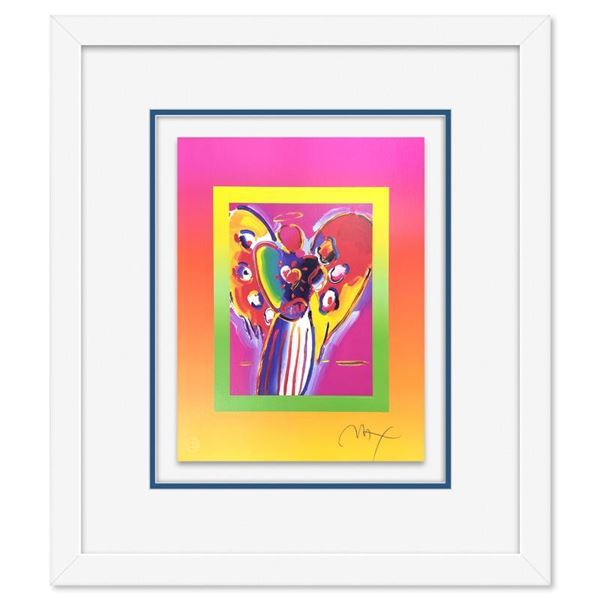 Angel with Heart on Blends II by Peter Max