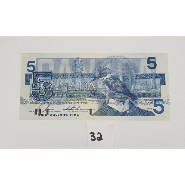 CDN $5 MISPRINT BANKNOTE