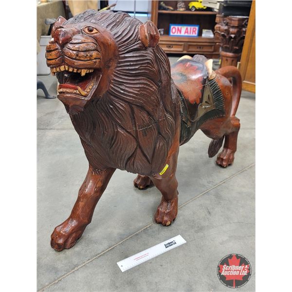 Carousel Lion (Wooden) (36