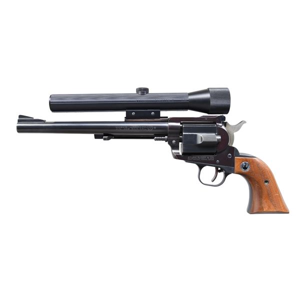 RUGER HAWKEYE SINGLE SHOT PISTOL & SCOPE.