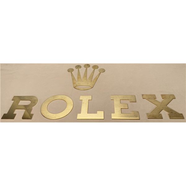 Authorized Rolex Watch Dealer Sign