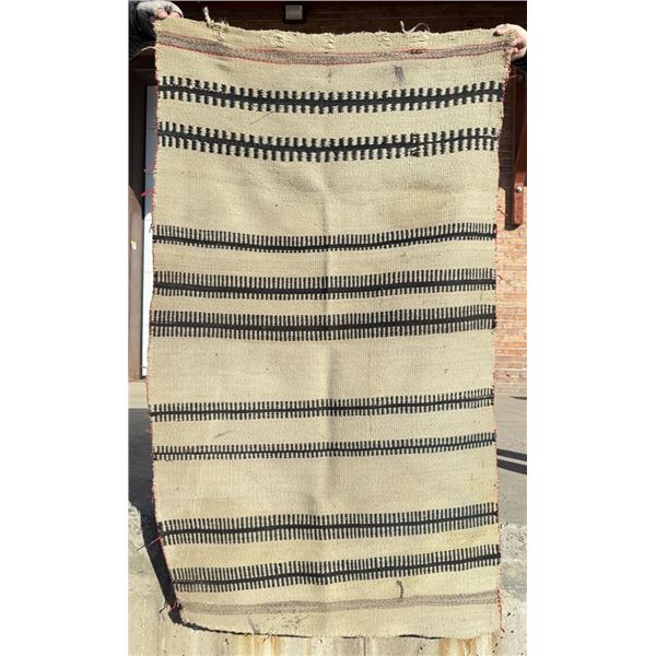 19th Century Zuni or Navajo Moki Banded Blanket