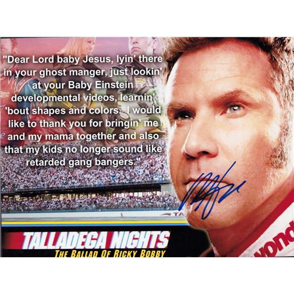 Will Ferrell signed photo