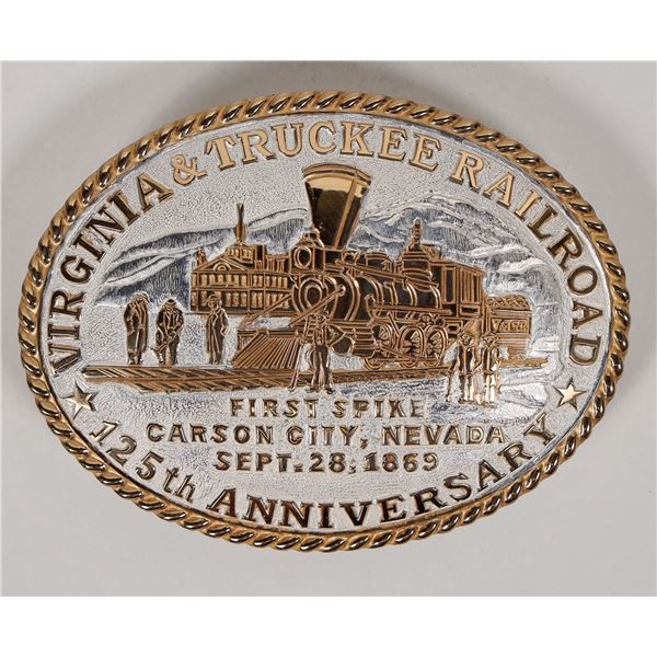 V & T Railroad Commemorative Belt Buckle [193593]