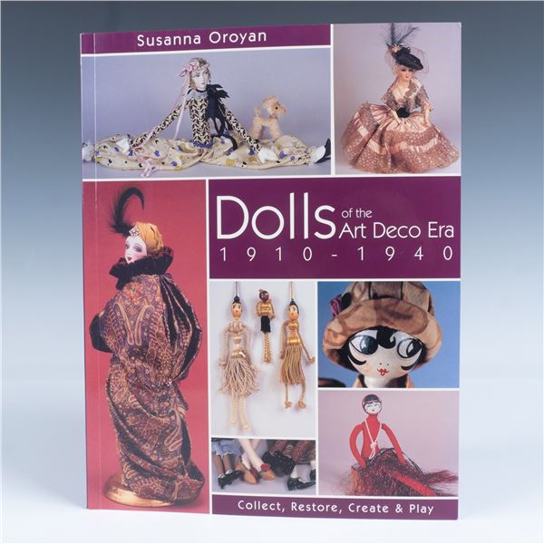 Susanna Oroyan Paperback Book, Dolls of the Art Deco Era