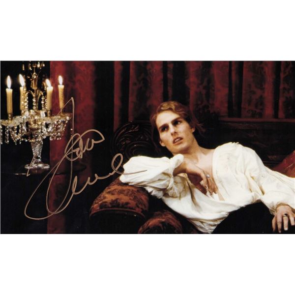 Tom Cruise signed photo