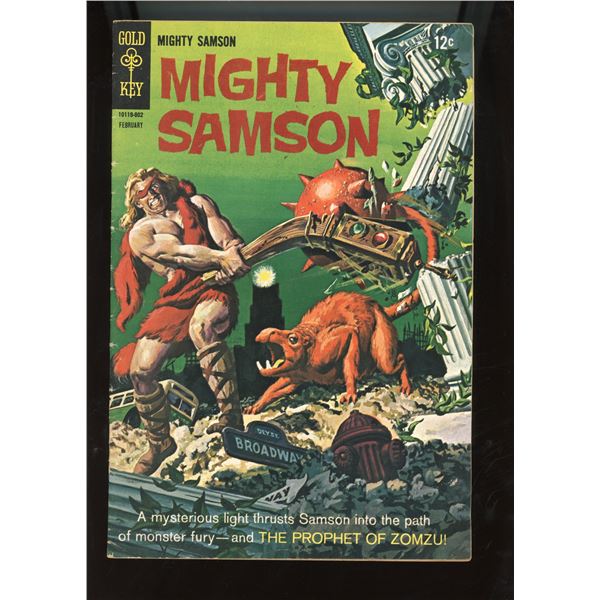 Mighty Samson #13 Gold Key Comic Feb 1968
