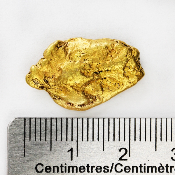 8.181g Natural Gold Nugget, 22 carat (93.8% XRF)