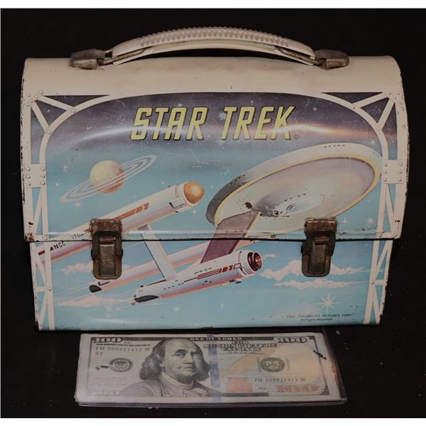 STAR TREK ORIGINAL 1960's METAL LUNCH BOX