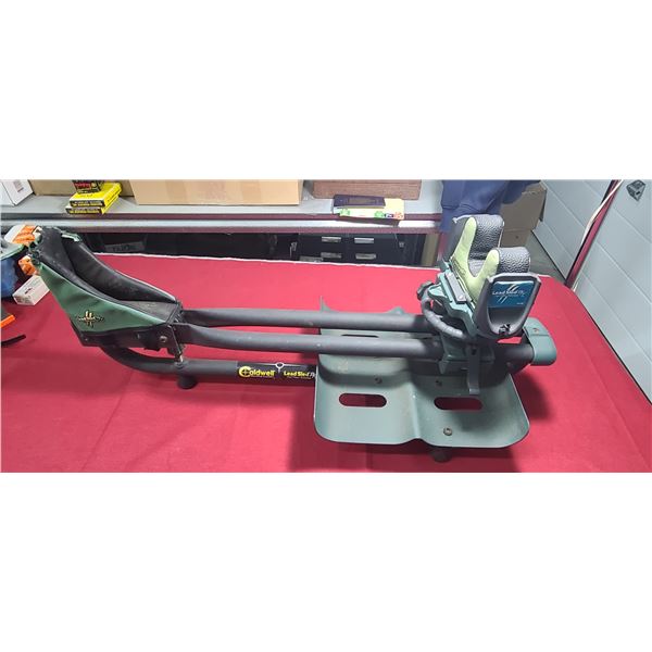 CALDWELLS LEAD SLED - SHOOTING BENCH REST - SHIPING MAY BE COSTLY ON THIS ITEM