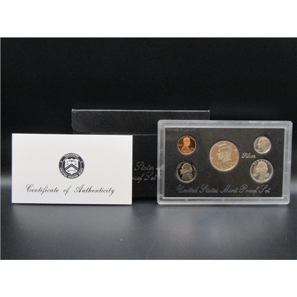 KEY DATE, LOW MINTAGE 1995 S US Mint 90% Silver Proof Set. OGP. Contains 3-90% Silver Coins