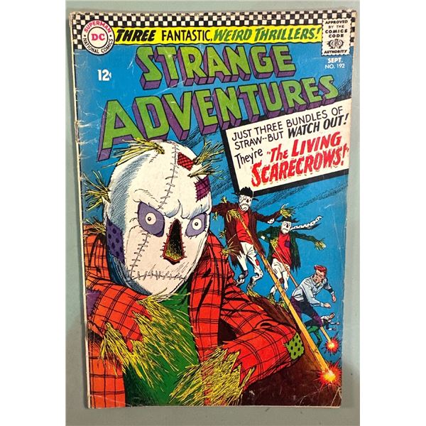Strange Adventures #192 (DC Comics, 1966) The Living Scarecrows! Sept Issue