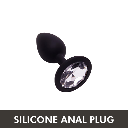 Jewel Silicone Anal Plug