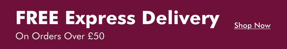 Free Express Delivery On Orders Over £50