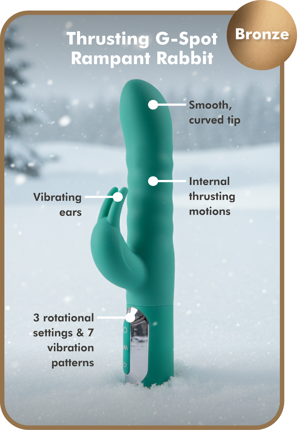 Thrusting G-Spot Rampant Rabbit