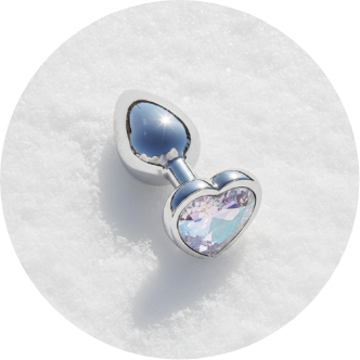 Small Heart Metal Butt Plug