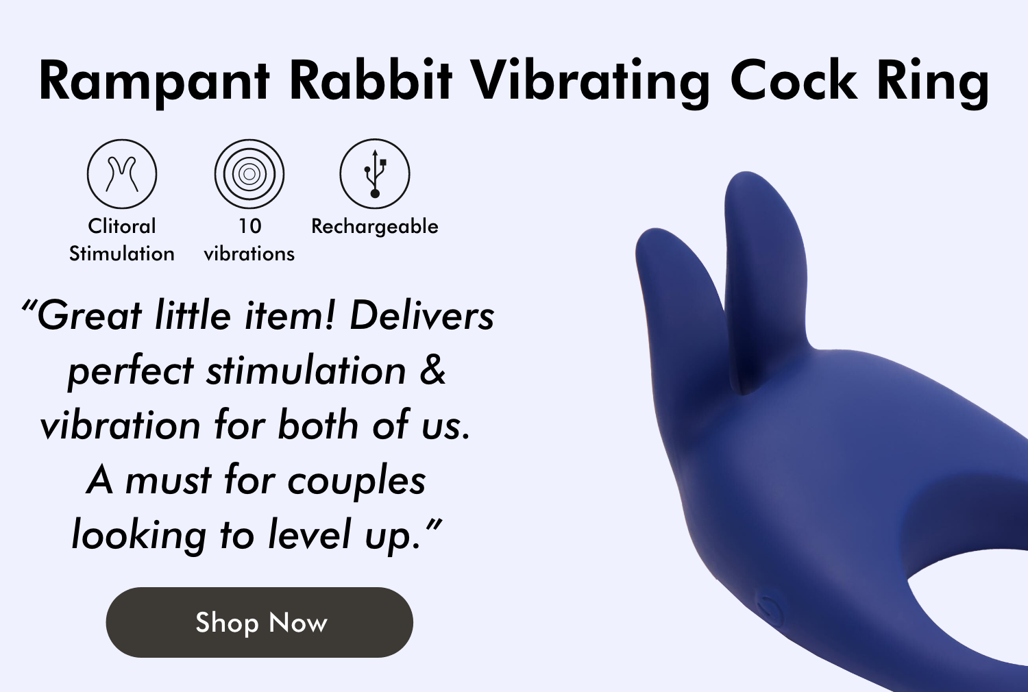 Rampant Rabbit Vibrating Cock Ring